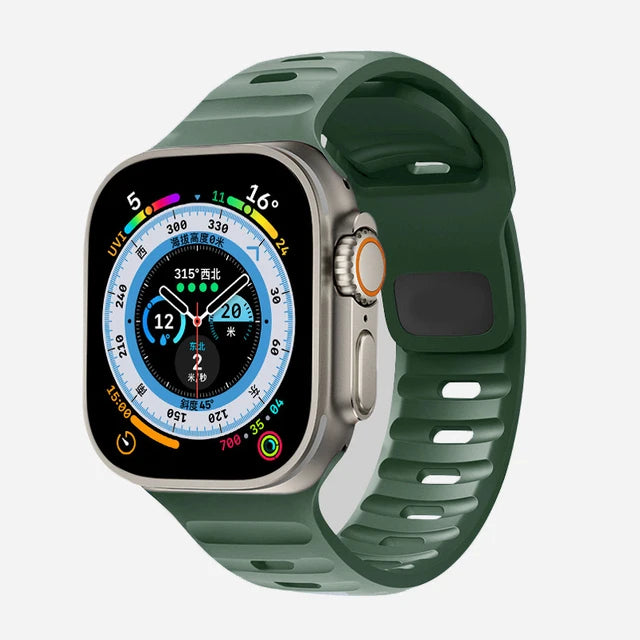 ColorLoop – Bracelet en Silicone Ultra-Soft pour Apple Watch