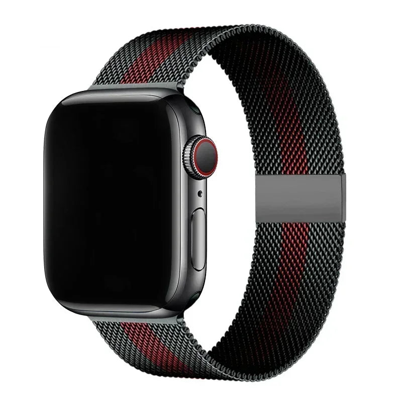 MagniLoop – Boucle Milanaise Magnétique pour Apple Watch
