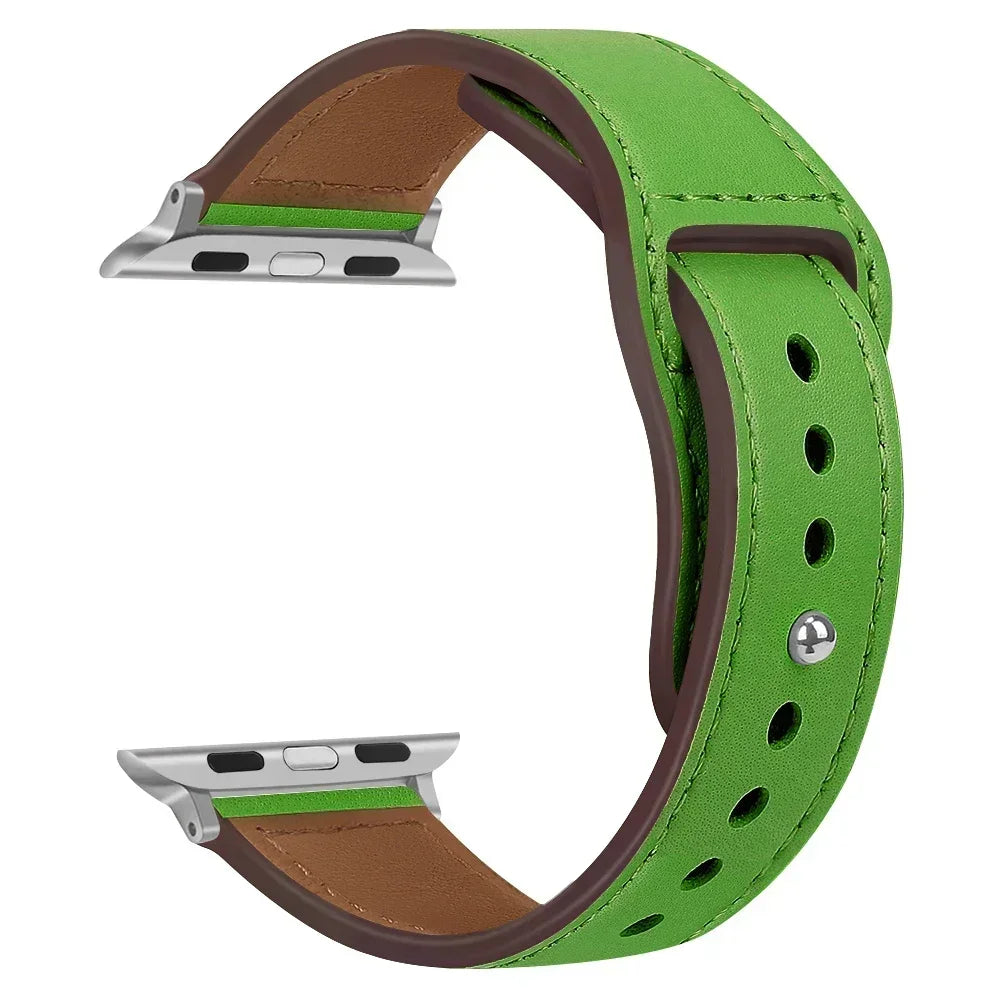 ClassicLoop – Bracelet Cuir Véritable Premium pour Apple Watch