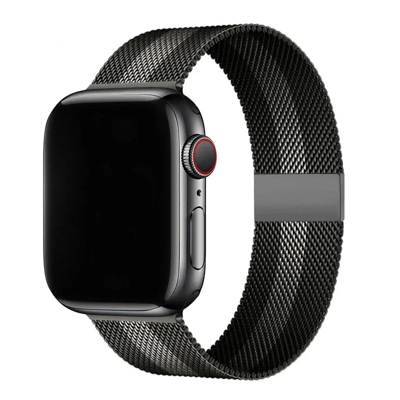 MagniLoop – Boucle Milanaise Magnétique pour Apple Watch