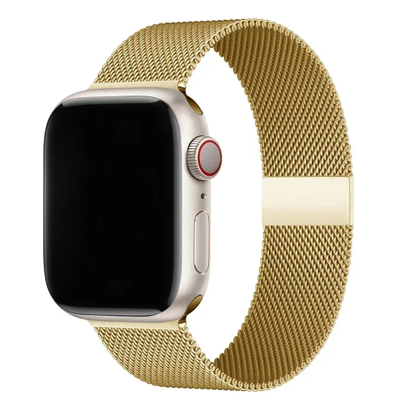 MagniLoop – Boucle Milanaise Magnétique pour Apple Watch