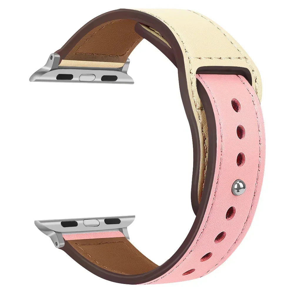 ClassicLoop – Bracelet Cuir Véritable Premium pour Apple Watch
