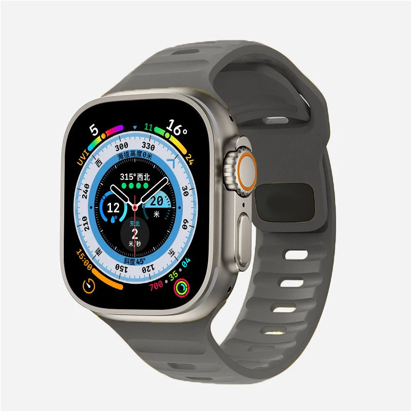 ColorLoop – Bracelet en Silicone Ultra-Soft pour Apple Watch