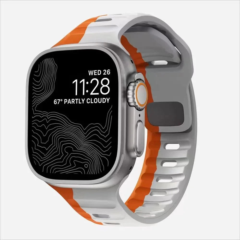 ColorLoop – Bracelet en Silicone Ultra-Soft pour Apple Watch