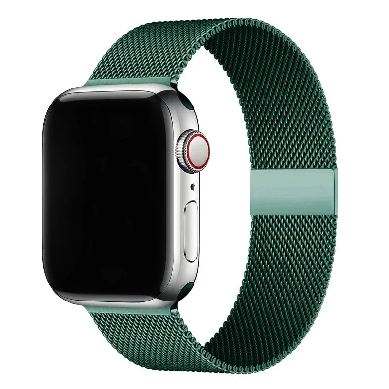 MagniLoop – Boucle Milanaise Magnétique pour Apple Watch