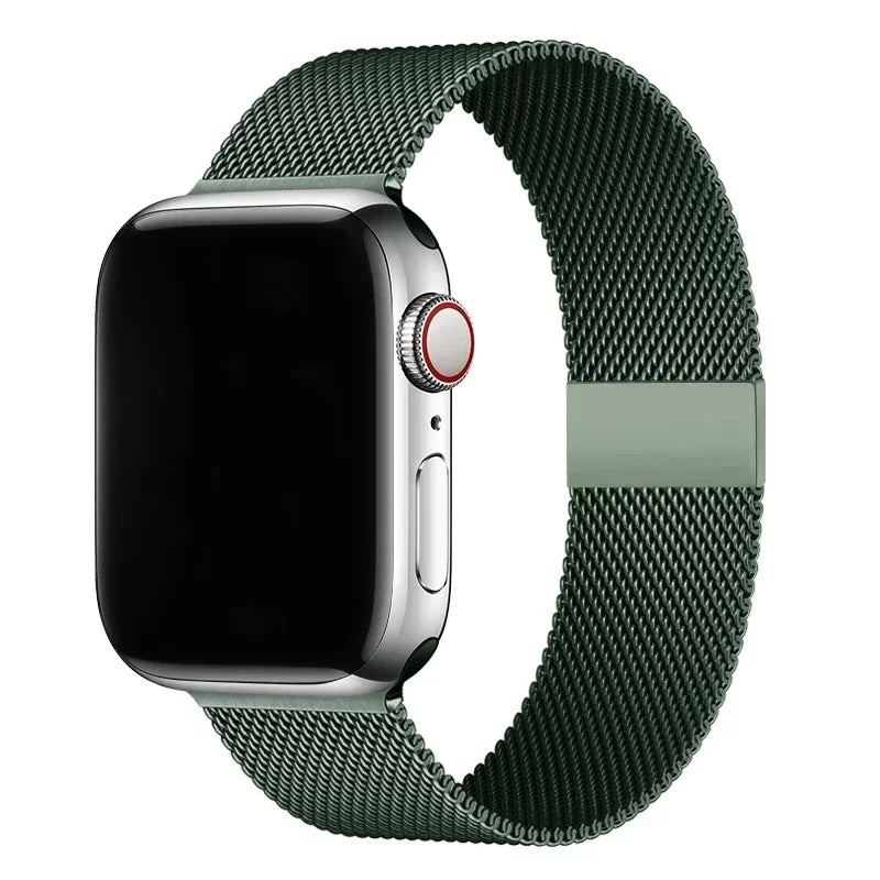 MagniLoop – Boucle Milanaise Magnétique pour Apple Watch