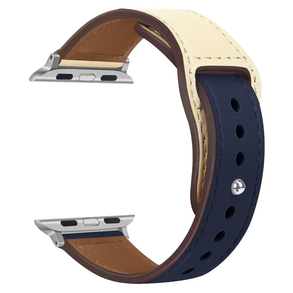 ClassicLoop – Bracelet Cuir Véritable Premium pour Apple Watch