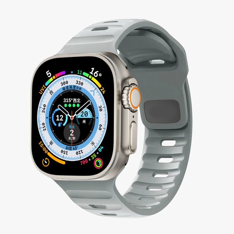 ColorLoop – Bracelet en Silicone Ultra-Soft pour Apple Watch