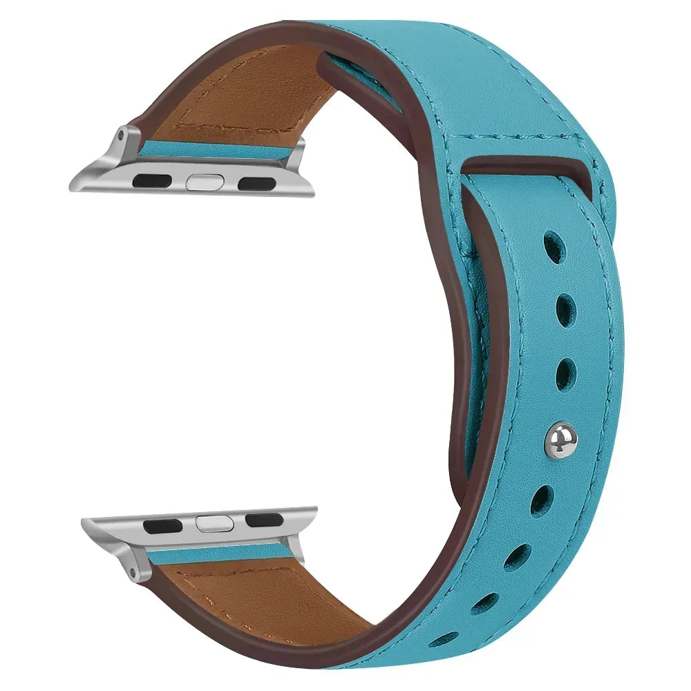 ClassicLoop – Bracelet Cuir Véritable Premium pour Apple Watch