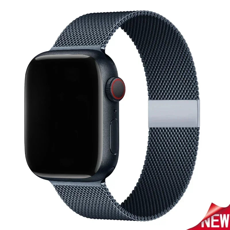MagniLoop – Boucle Milanaise Magnétique pour Apple Watch