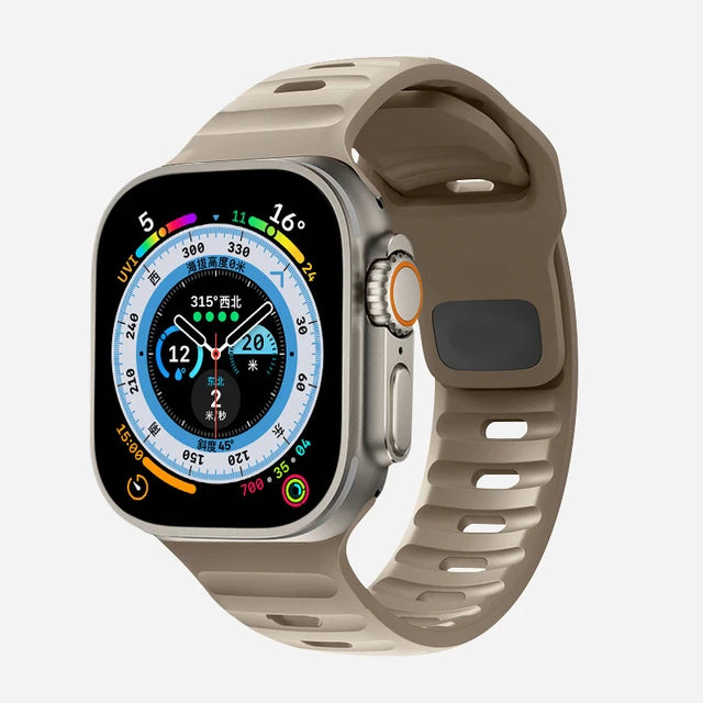 ColorLoop – Bracelet en Silicone Ultra-Soft pour Apple Watch