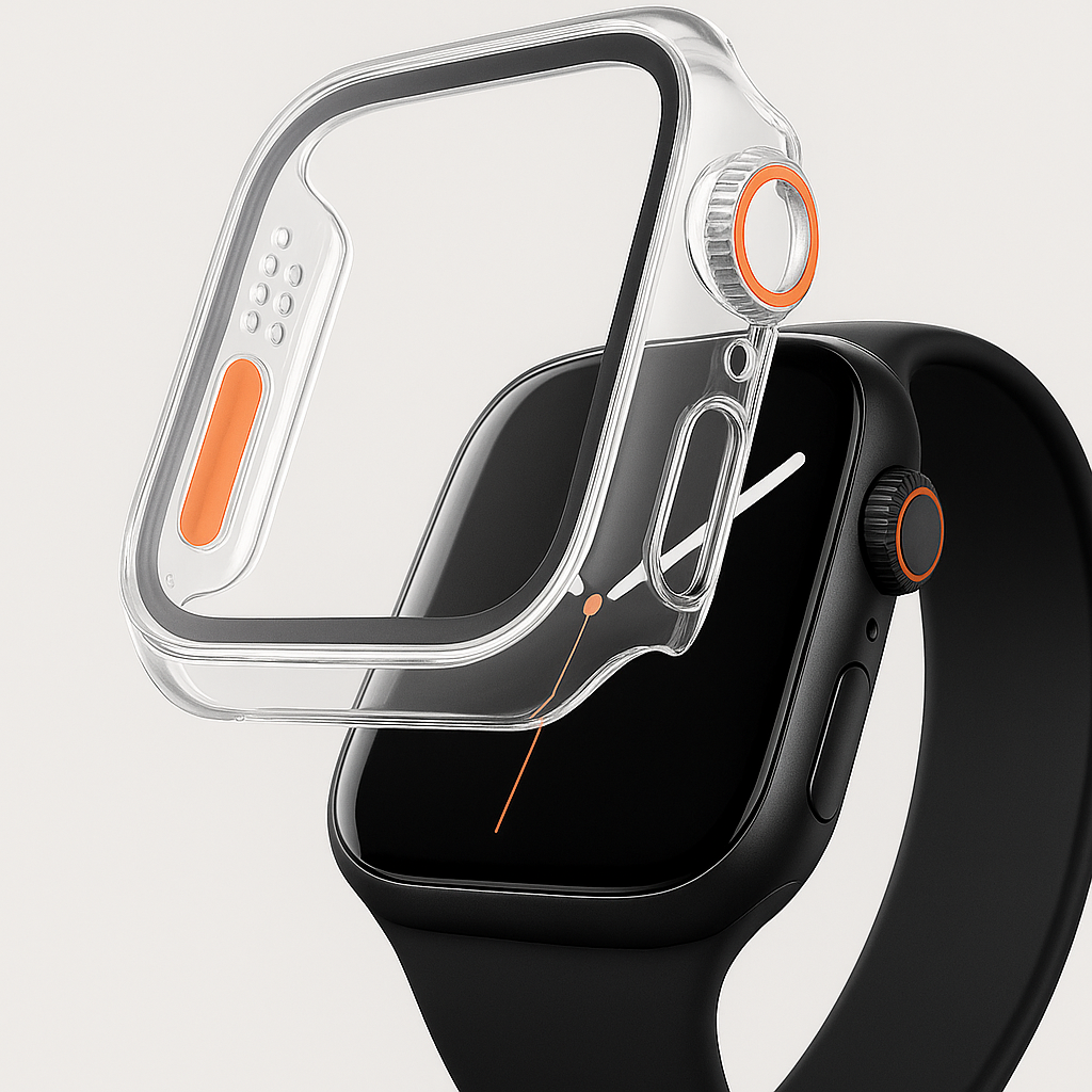 Coque Design Apple Watch Ultra Transparente