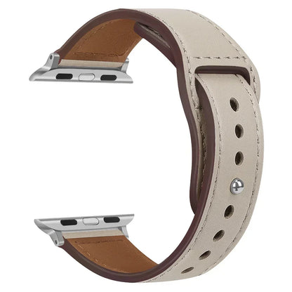 ClassicLoop – Bracelet Cuir Véritable Premium pour Apple Watch
