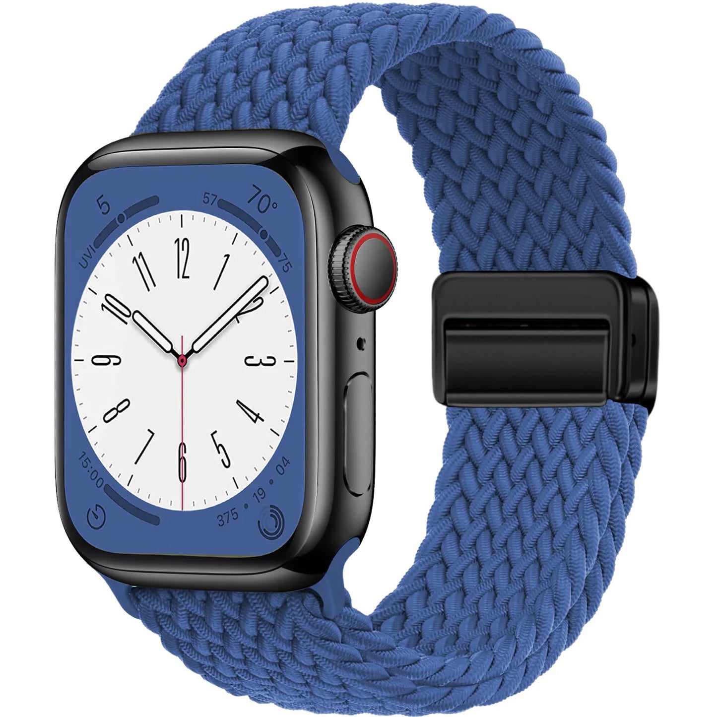 AeroLoop – Bracelet Tubulaire en Nylon Élastique et Boucle Magnétique pour Apple Watch