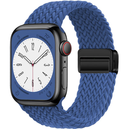 AeroLoop – Bracelet Tubulaire en Nylon Élastique et Boucle Magnétique pour Apple Watch