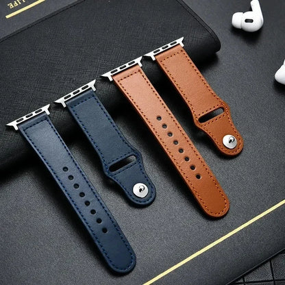ClassicLoop – Bracelet Cuir Véritable Premium pour Apple Watch