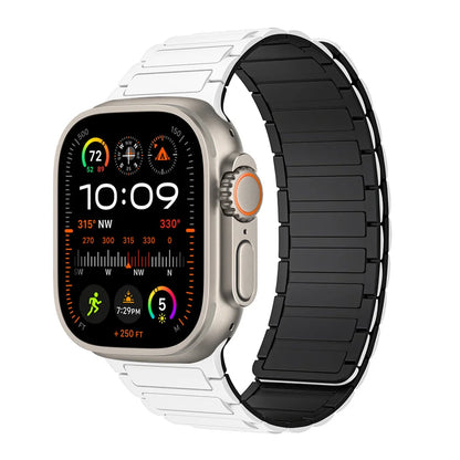 BreezeLoop - Bracelet en Nylon Respirant à Boucle Magnétique pour Apple Watch