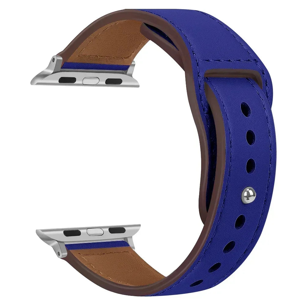 ClassicLoop – Bracelet Cuir Véritable Premium pour Apple Watch