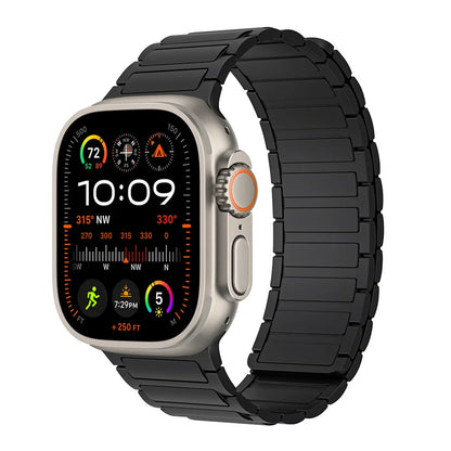 BreezeLoop - Bracelet en Nylon Respirant à Boucle Magnétique pour Apple Watch