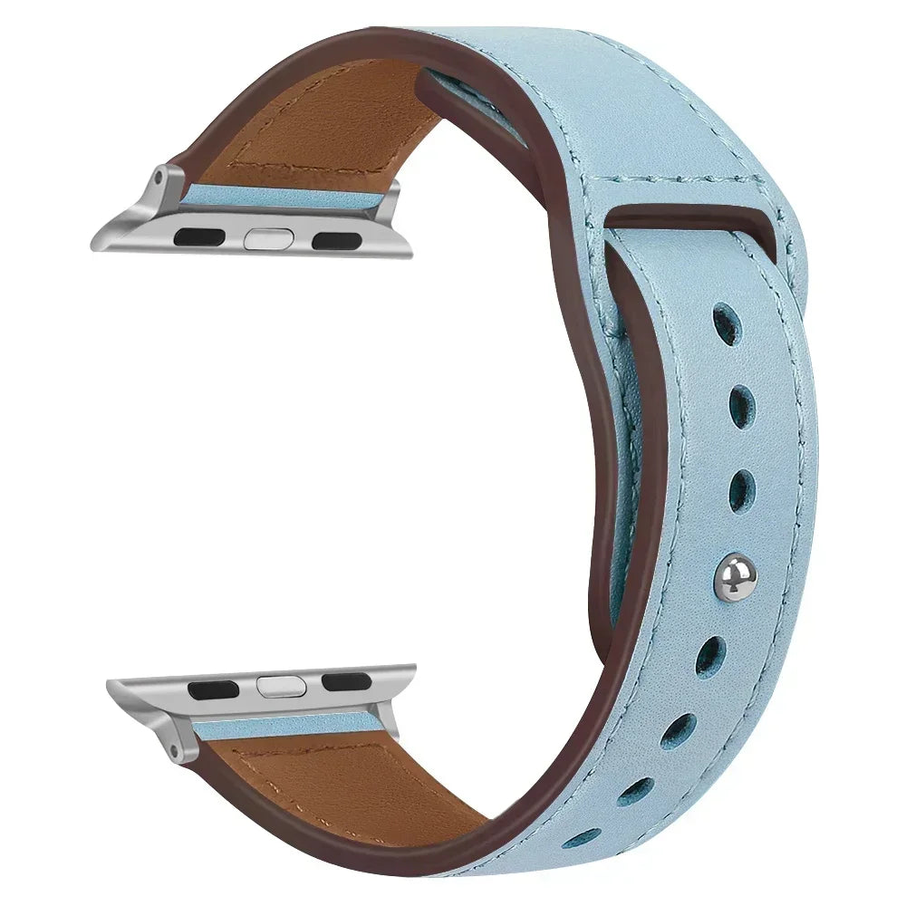 ClassicLoop – Bracelet Cuir Véritable Premium pour Apple Watch