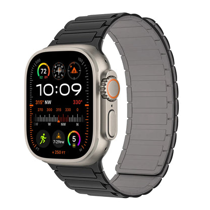 BreezeLoop - Bracelet en Nylon Respirant à Boucle Magnétique pour Apple Watch