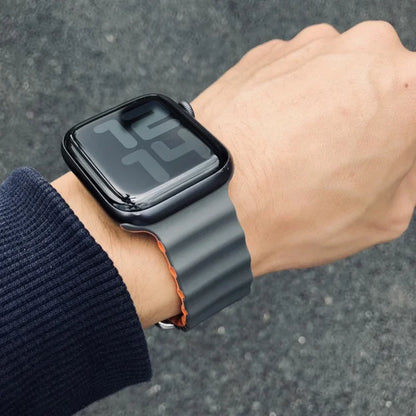 OceanLoop –  Bracelet Sport Tubulaires en Silicone Respirant pour Apple Watch