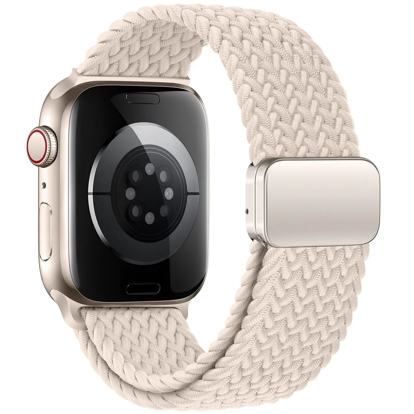 AeroLoop – Bracelet Tubulaire en Nylon Élastique et Boucle Magnétique pour Apple Watch
