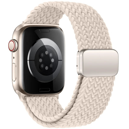 AeroLoop – Bracelet Tubulaire en Nylon Élastique et Boucle Magnétique pour Apple Watch