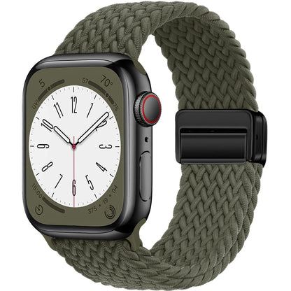 AeroLoop – Bracelet Tubulaire en Nylon Élastique et Boucle Magnétique pour Apple Watch