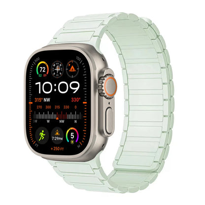 BreezeLoop - Bracelet en Nylon Respirant à Boucle Magnétique pour Apple Watch