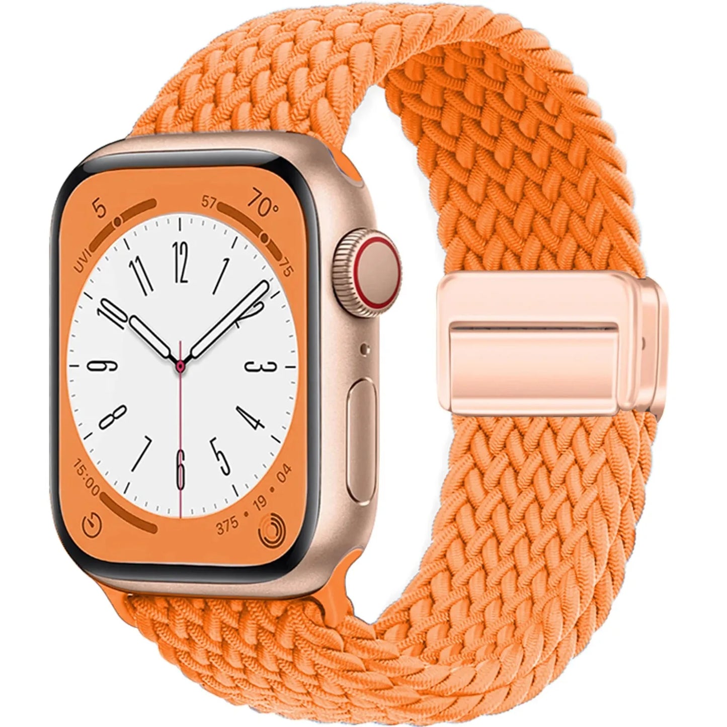 AeroLoop – Bracelet Tubulaire en Nylon Élastique et Boucle Magnétique pour Apple Watch