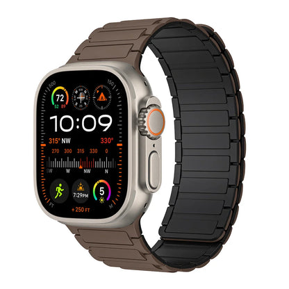 BreezeLoop - Bracelet en Nylon Respirant à Boucle Magnétique pour Apple Watch