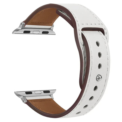 ClassicLoop – Bracelet Cuir Véritable Premium pour Apple Watch