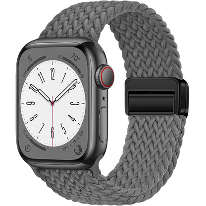 AeroLoop – Bracelet Tubulaire en Nylon Élastique et Boucle Magnétique pour Apple Watch