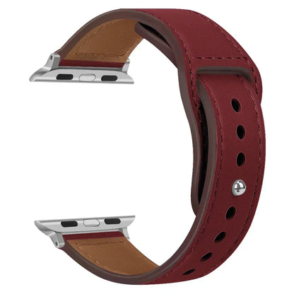 ClassicLoop – Bracelet Cuir Véritable Premium pour Apple Watch