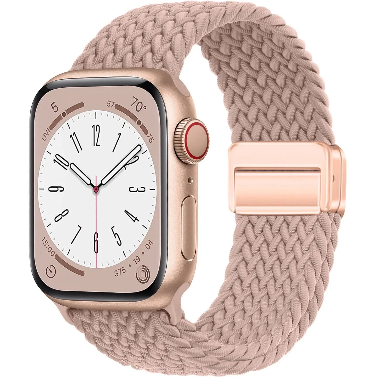 AeroLoop – Bracelet Tubulaire en Nylon Élastique et Boucle Magnétique pour Apple Watch
