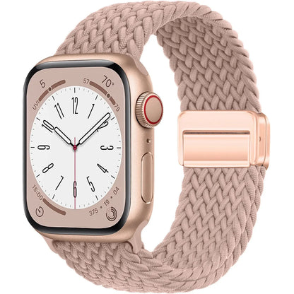 AeroLoop – Bracelet Tubulaire en Nylon Élastique et Boucle Magnétique pour Apple Watch