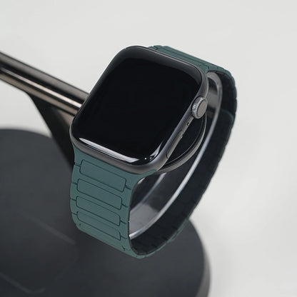 BreezeLoop - Bracelet en Nylon Respirant à Boucle Magnétique pour Apple Watch