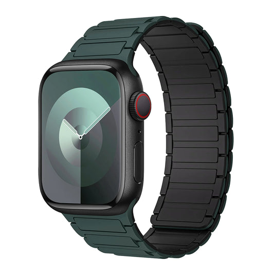 BreezeLoop - Bracelet en Nylon Respirant à Boucle Magnétique pour Apple Watch