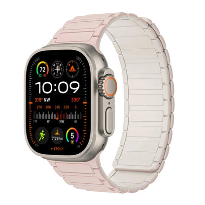 BreezeLoop - Bracelet en Nylon Respirant à Boucle Magnétique pour Apple Watch