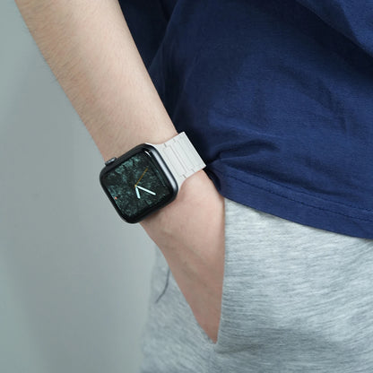 BreezeLoop - Bracelet en Nylon Respirant à Boucle Magnétique pour Apple Watch
