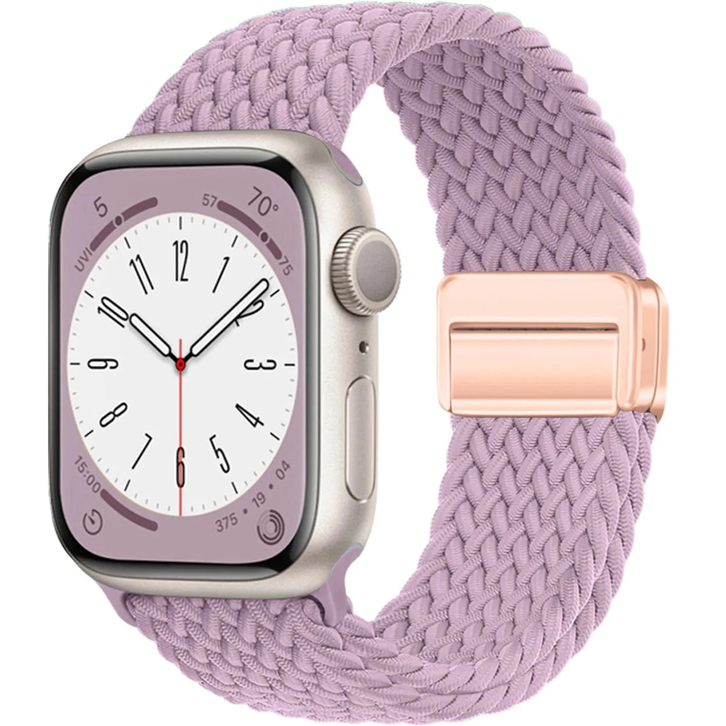 AeroLoop – Bracelet Tubulaire en Nylon Élastique et Boucle Magnétique pour Apple Watch