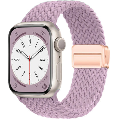 AeroLoop – Bracelet Tubulaire en Nylon Élastique et Boucle Magnétique pour Apple Watch