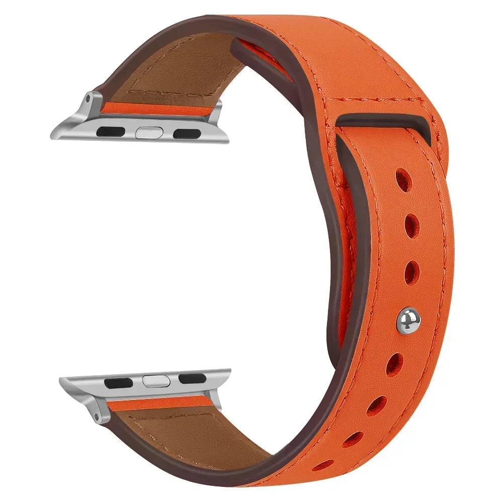 ClassicLoop – Bracelet Cuir Véritable Premium pour Apple Watch