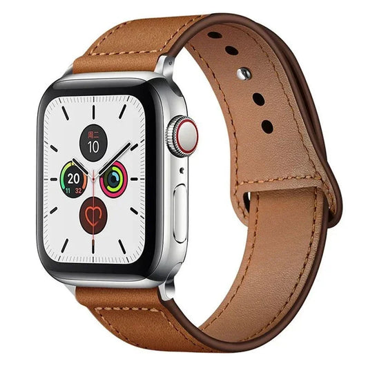 ClassicLoop – Bracelet Cuir Véritable Premium pour Apple Watch