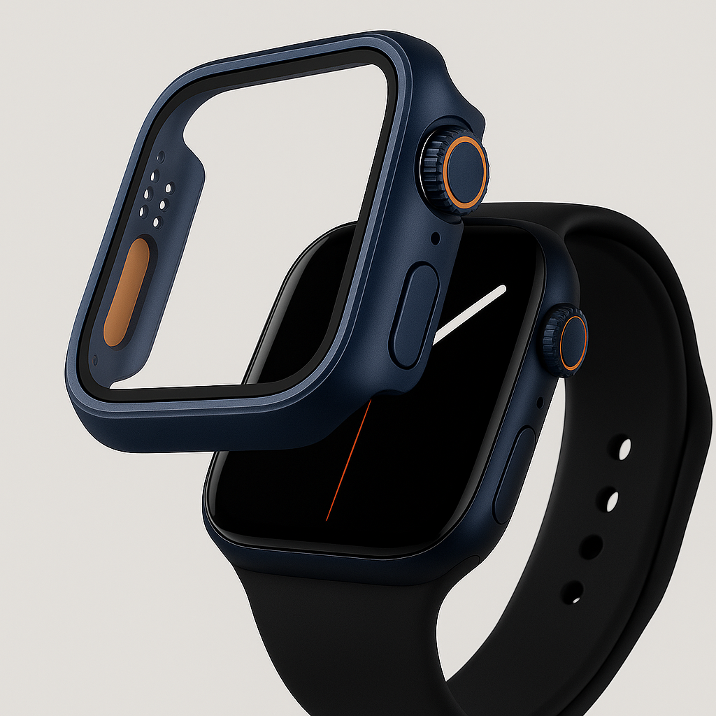 Coque Design Apple Watch Ultra Bleu