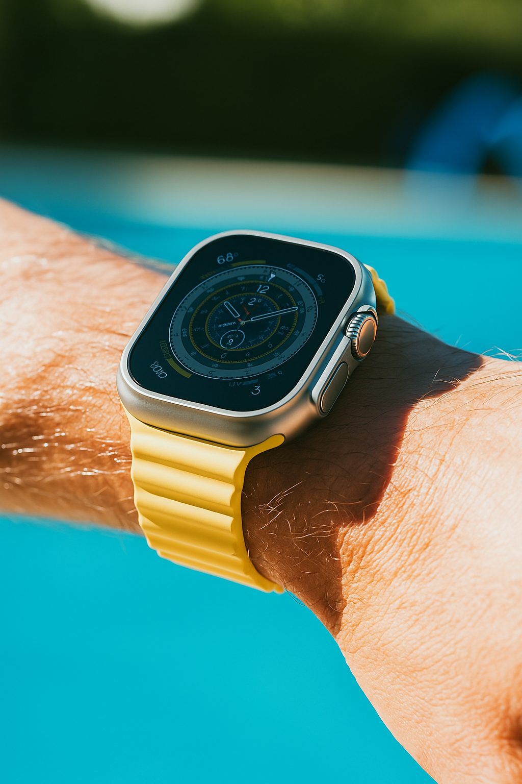Coque Design Apple Watch Ultra Titane